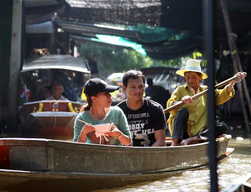 Os mercados de Bangkok